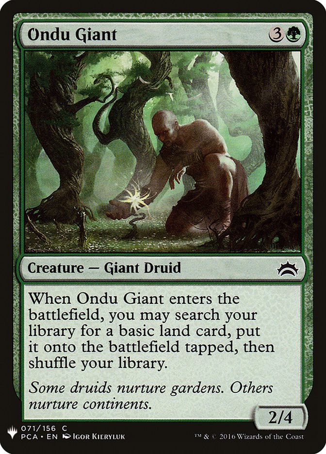 Ondu Giant [Mystery Booster] | Fandemonia Ltd
