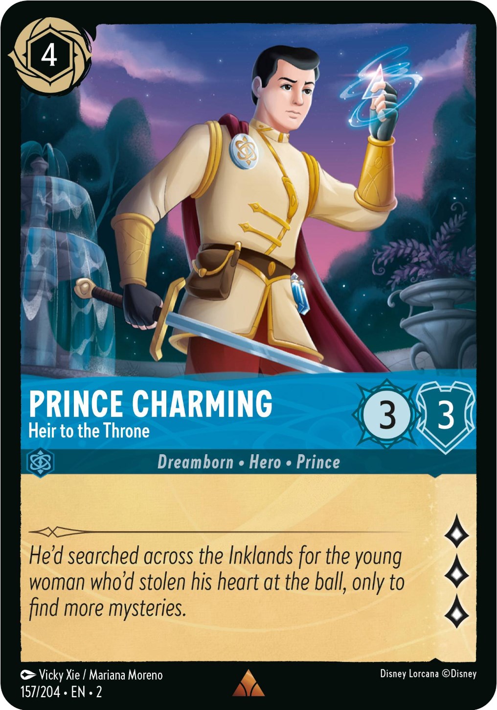 Prince Charming - Heir to the Throne (157/204) [Rise of the Floodborn] | Fandemonia Ltd