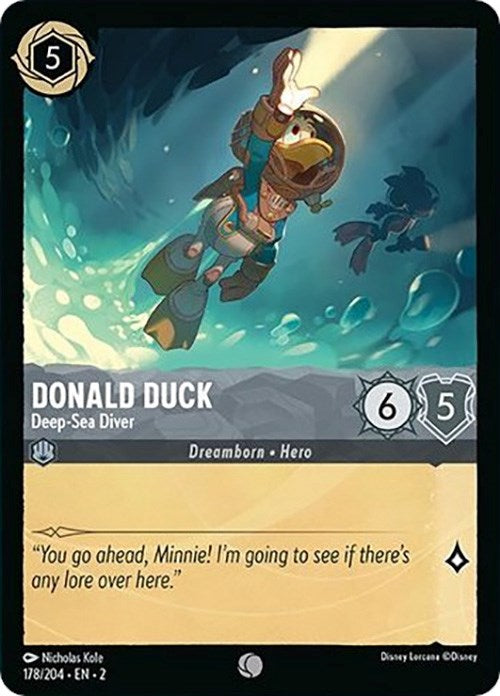Donald Duck - Deep-Sea Diver (178/204) [Rise of the Floodborn] | Fandemonia Ltd