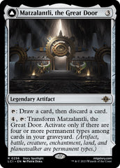 Matzalantli, the Great Door // The Core [The Lost Caverns of Ixalan] | Fandemonia Ltd