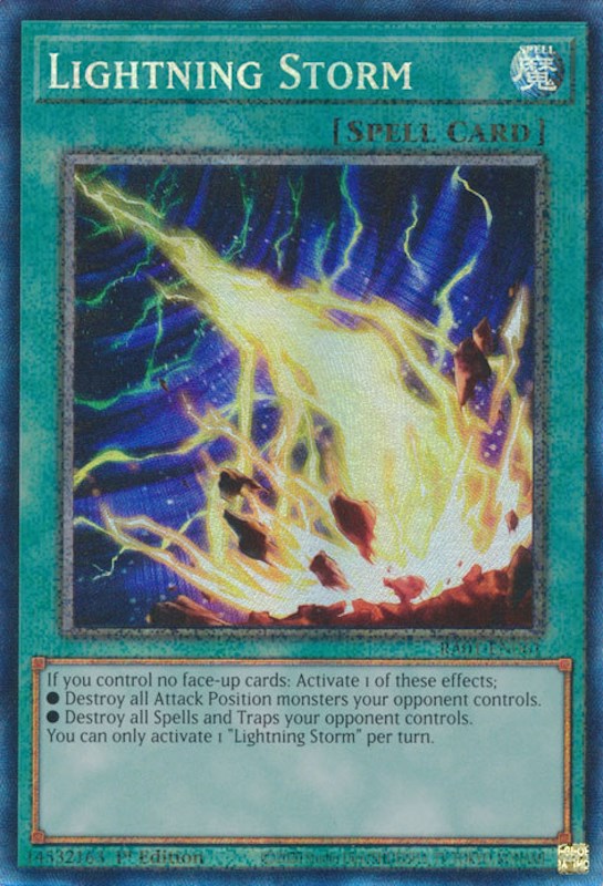 Lightning Storm [RA01-EN061] Prismatic Collector's Rare | Fandemonia Ltd