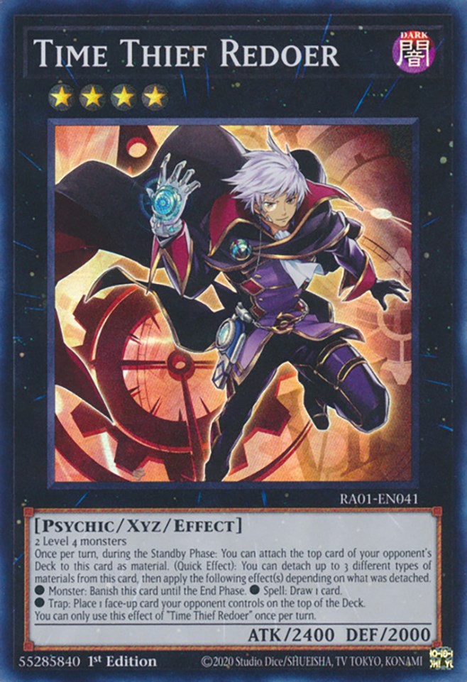 Time Thief Redoer [RA01-EN041] Super Rare | Fandemonia Ltd