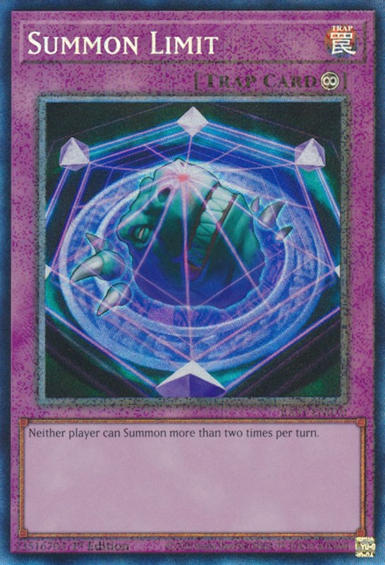 Summon Limit [RA01-EN070] Prismatic Collector's Rare | Fandemonia Ltd