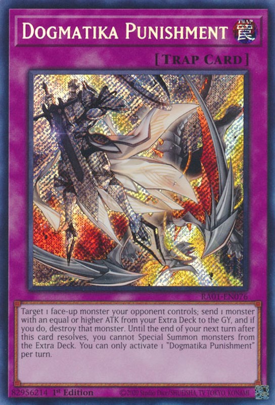 Dogmatika Punishment [RA01-EN076] Secret Rare | Fandemonia Ltd