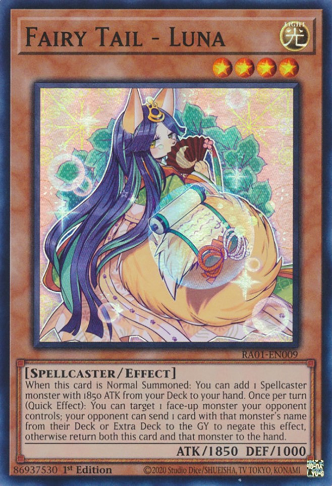 Fairy Tail - Luna [RA01-EN009] Super Rare | Fandemonia Ltd