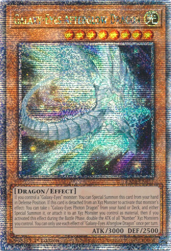 Galaxy-Eyes Afterglow Dragon [RA01-EN017] Quarter Century Secret Rare | Fandemonia Ltd