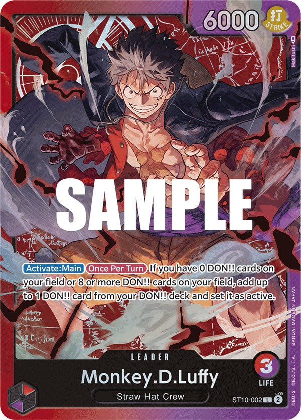Monkey.D.Luffy [Ultra Deck - The Three Captains] | Fandemonia Ltd