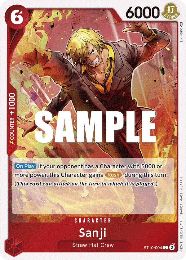 Sanji [Ultra Deck - The Three Captains] | Fandemonia Ltd