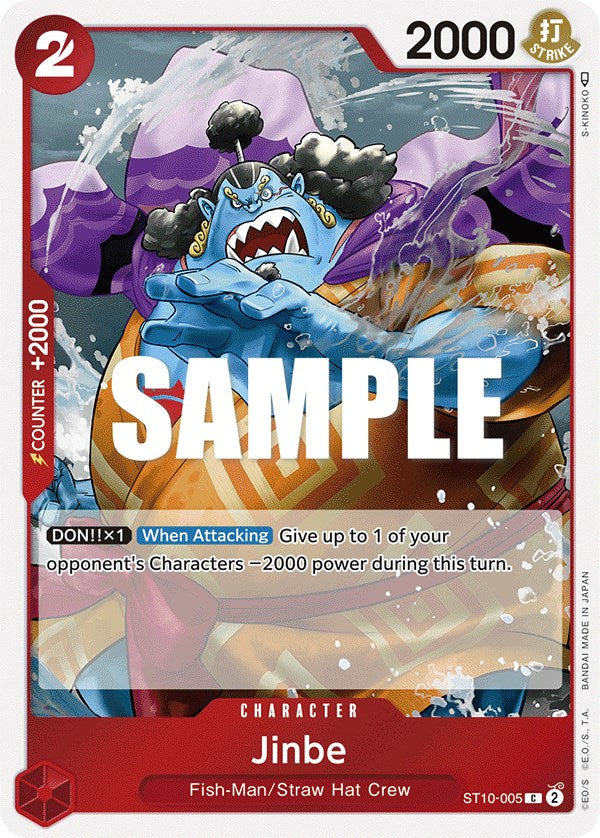 Jinbe [Ultra Deck - The Three Captains] | Fandemonia Ltd