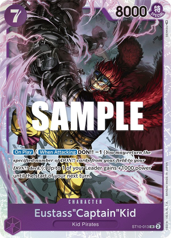 Eustass"Captain"Kid [Ultra Deck - The Three Captains] | Fandemonia Ltd