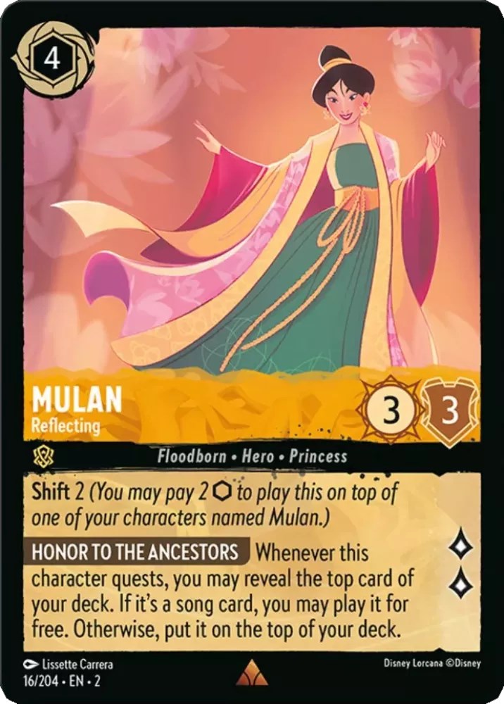 Mulan - Reflecting (16/204) [Rise of the Floodborn] | Fandemonia Ltd