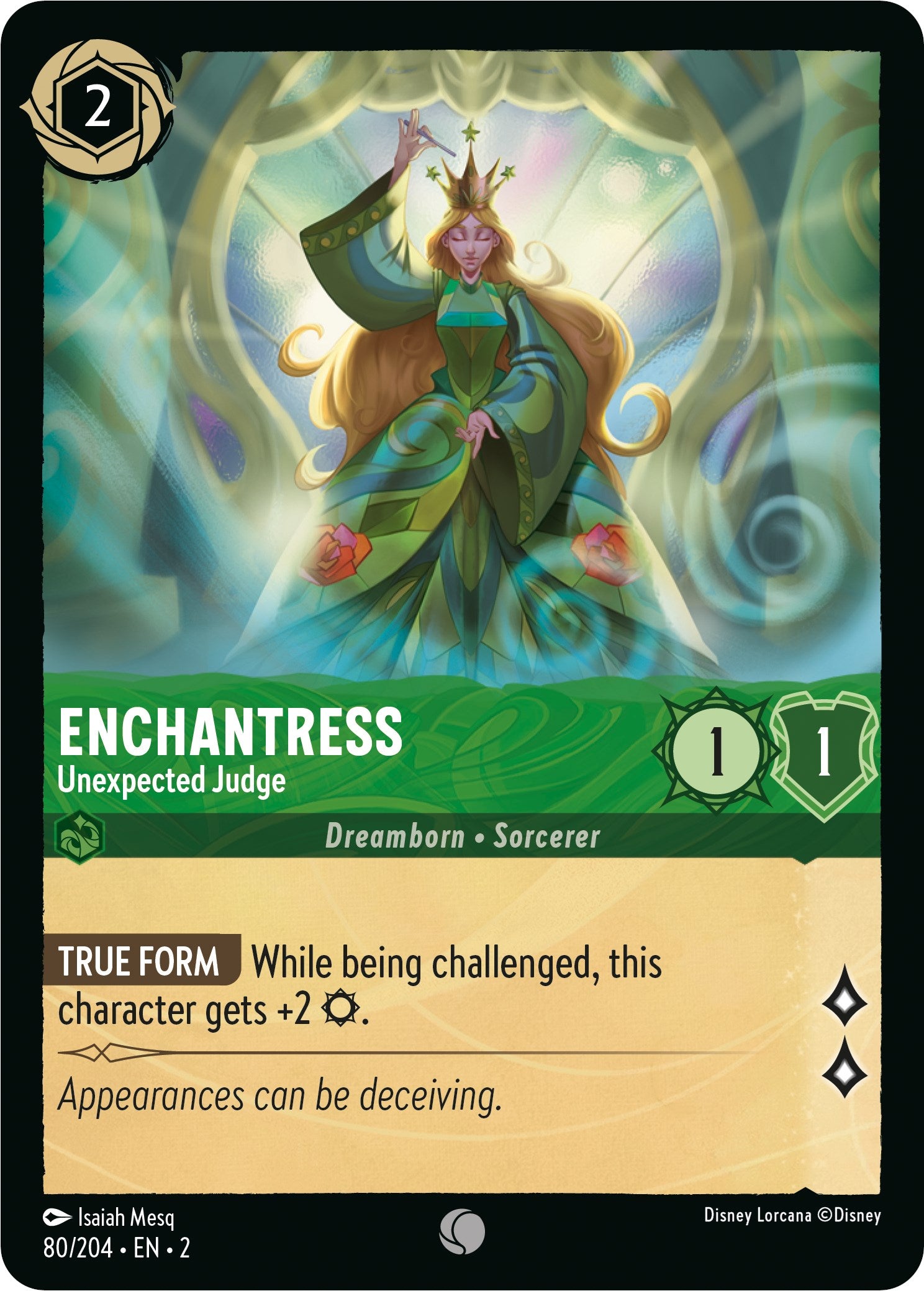 Enchantress - Unexpected Judge (80/204) [Rise of the Floodborn] | Fandemonia Ltd