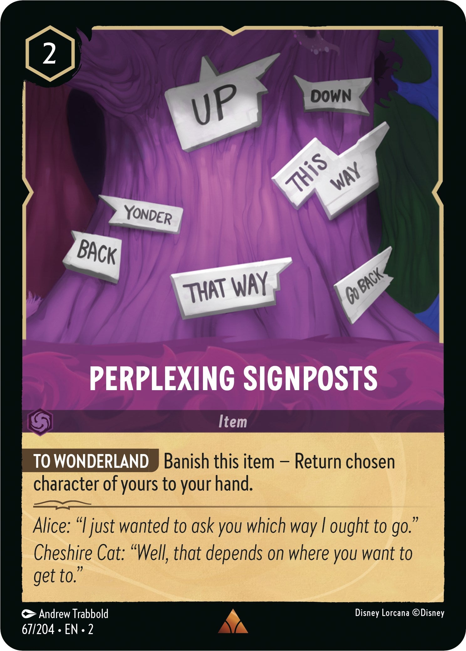 Perplexing Signposts (67/204) [Rise of the Floodborn] | Fandemonia Ltd
