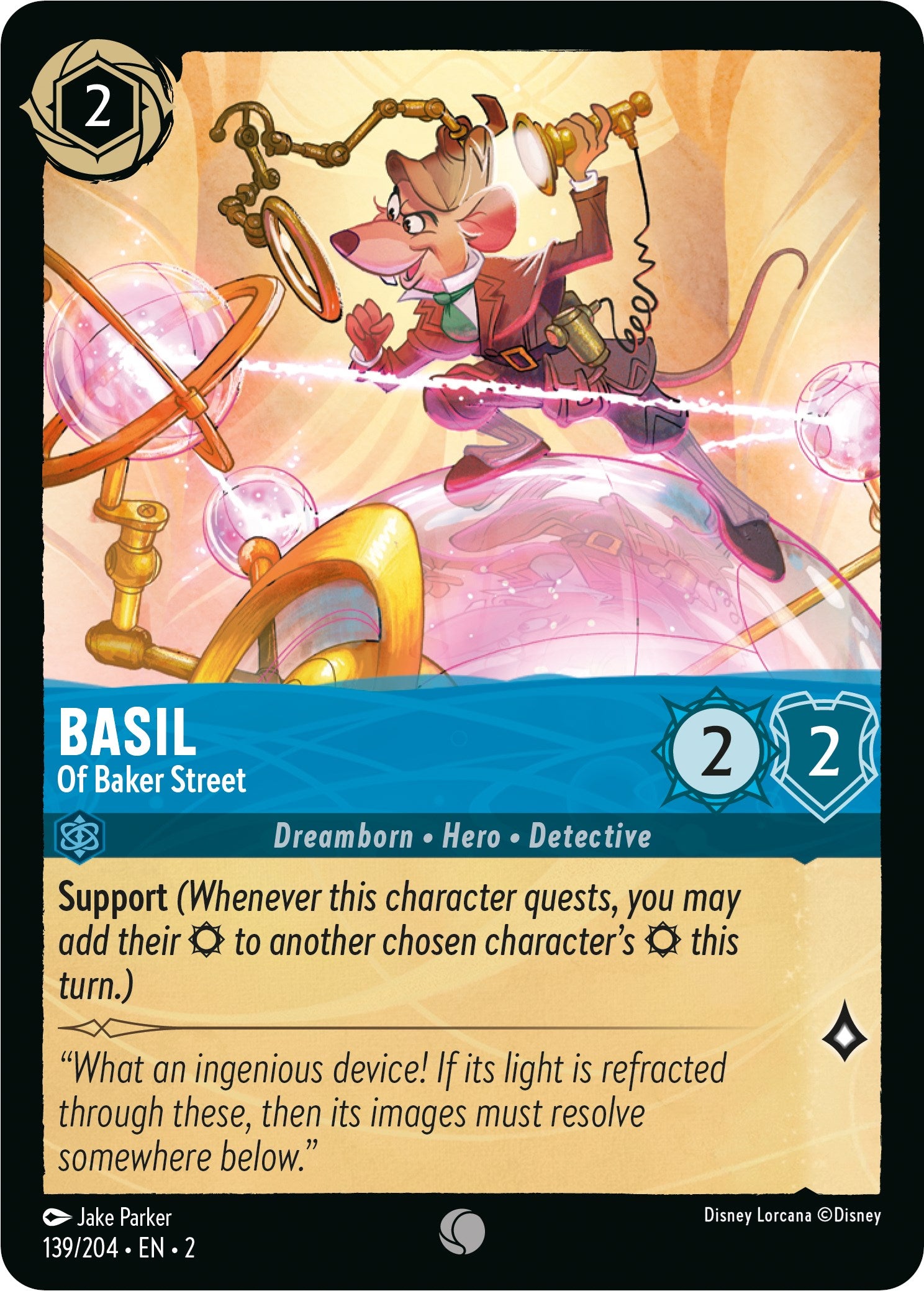 Basil - Of Baker Street (139/204) [Rise of the Floodborn] | Fandemonia Ltd