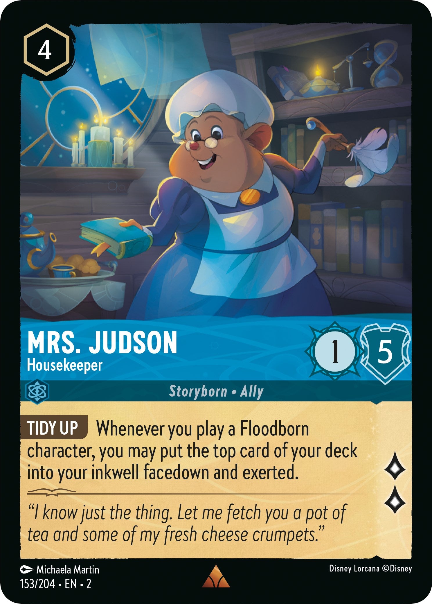 Mrs. Judson - Housekeeper (153/204) [Rise of the Floodborn] | Fandemonia Ltd