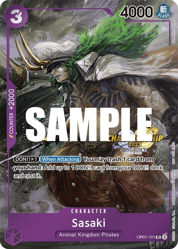 Sasaki (CS 2023 Event Pack) [One Piece Promotion Cards] | Fandemonia Ltd