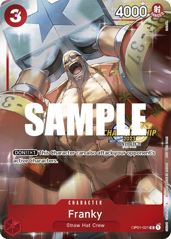 Franky (CS 2023 Celebration Pack) [One Piece Promotion Cards] | Fandemonia Ltd