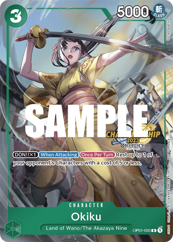 Okiku (CS 2023 Celebration Pack) [One Piece Promotion Cards] | Fandemonia Ltd