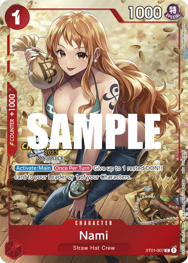 Nami (CS 2023 Celebration Pack) [One Piece Promotion Cards] | Fandemonia Ltd