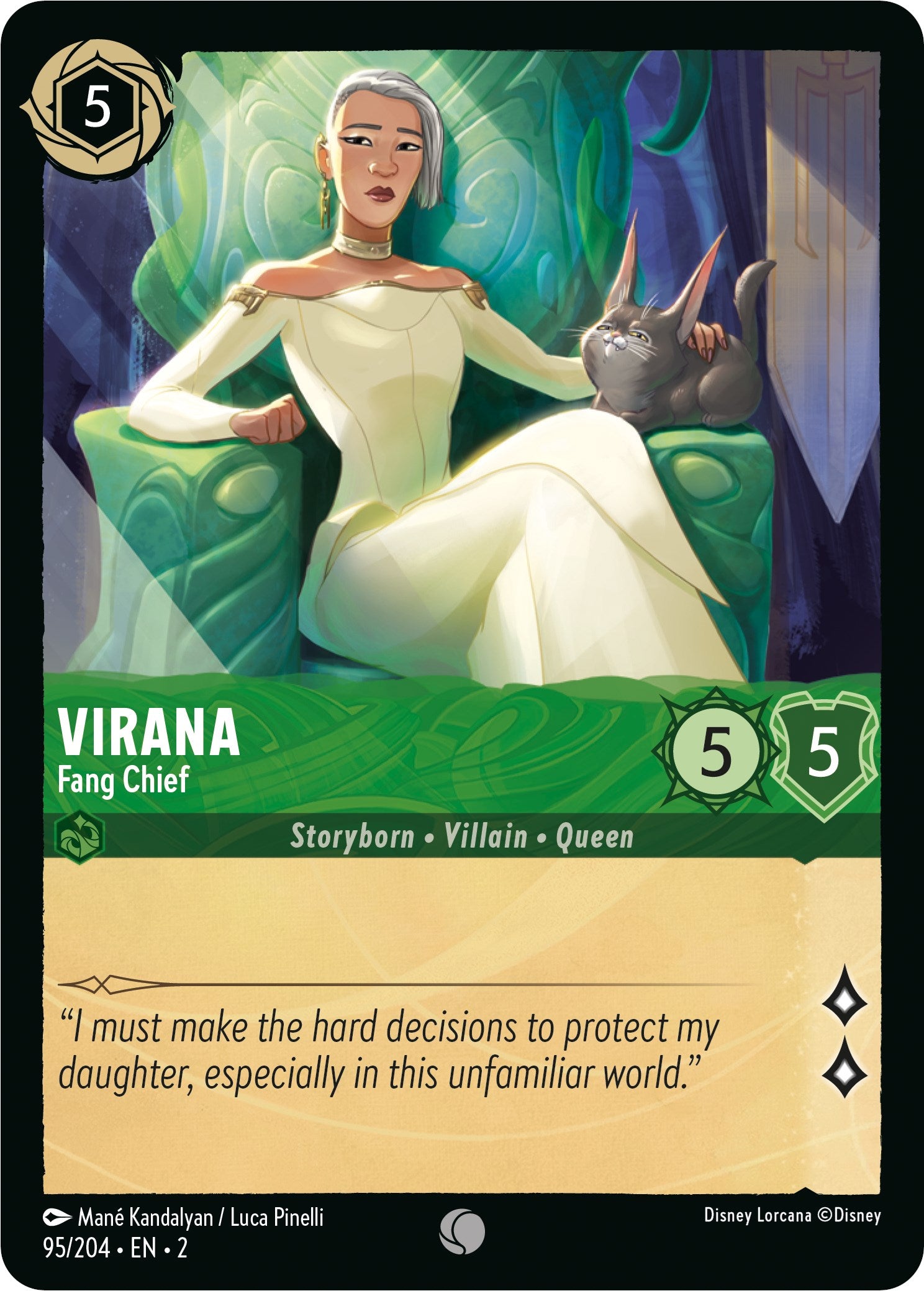 Virana - Fang Chief (95/204) [Rise of the Floodborn] | Fandemonia Ltd