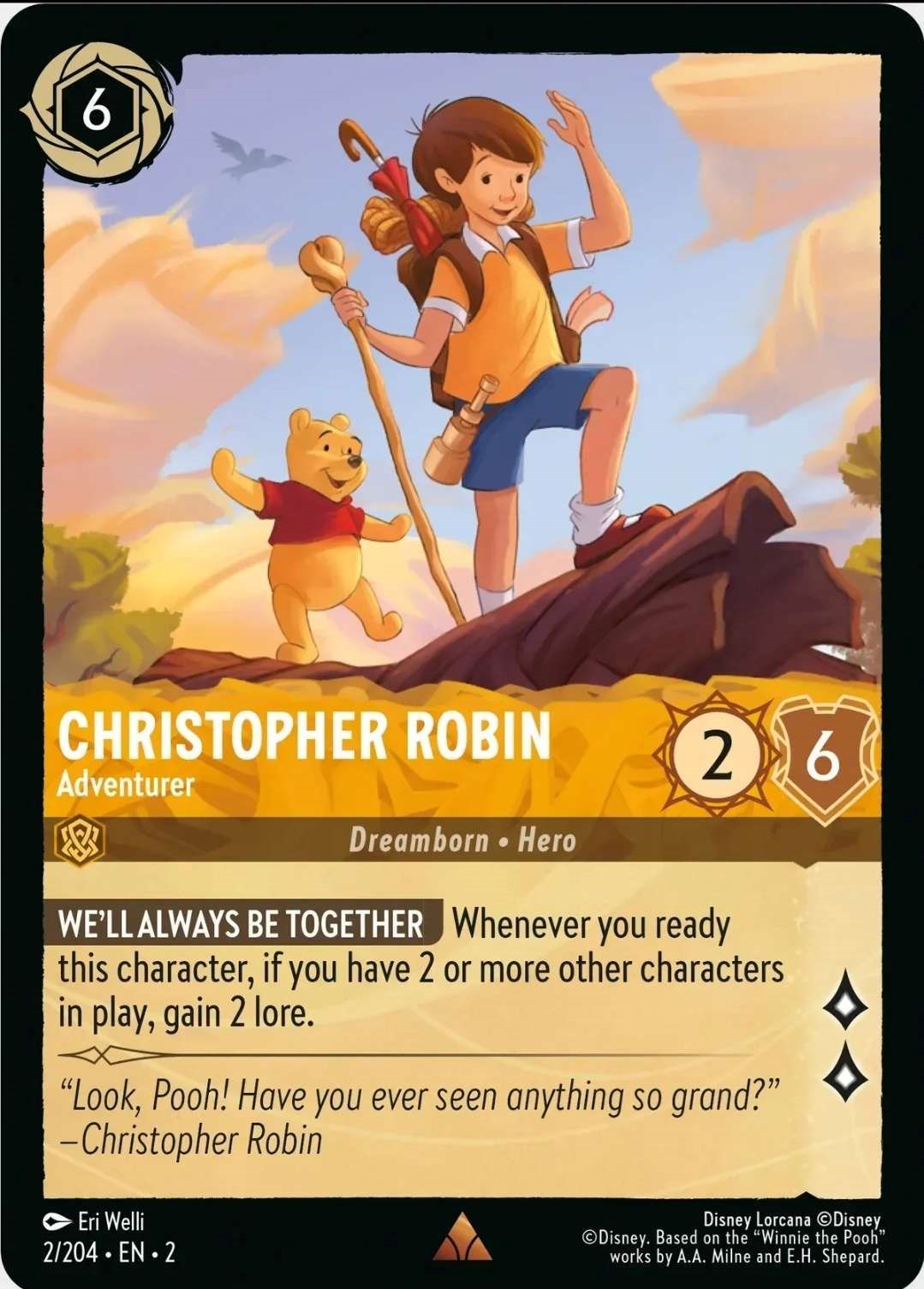 Christopher Robin - Adventurer (2/204) [Rise of the Floodborn] | Fandemonia Ltd
