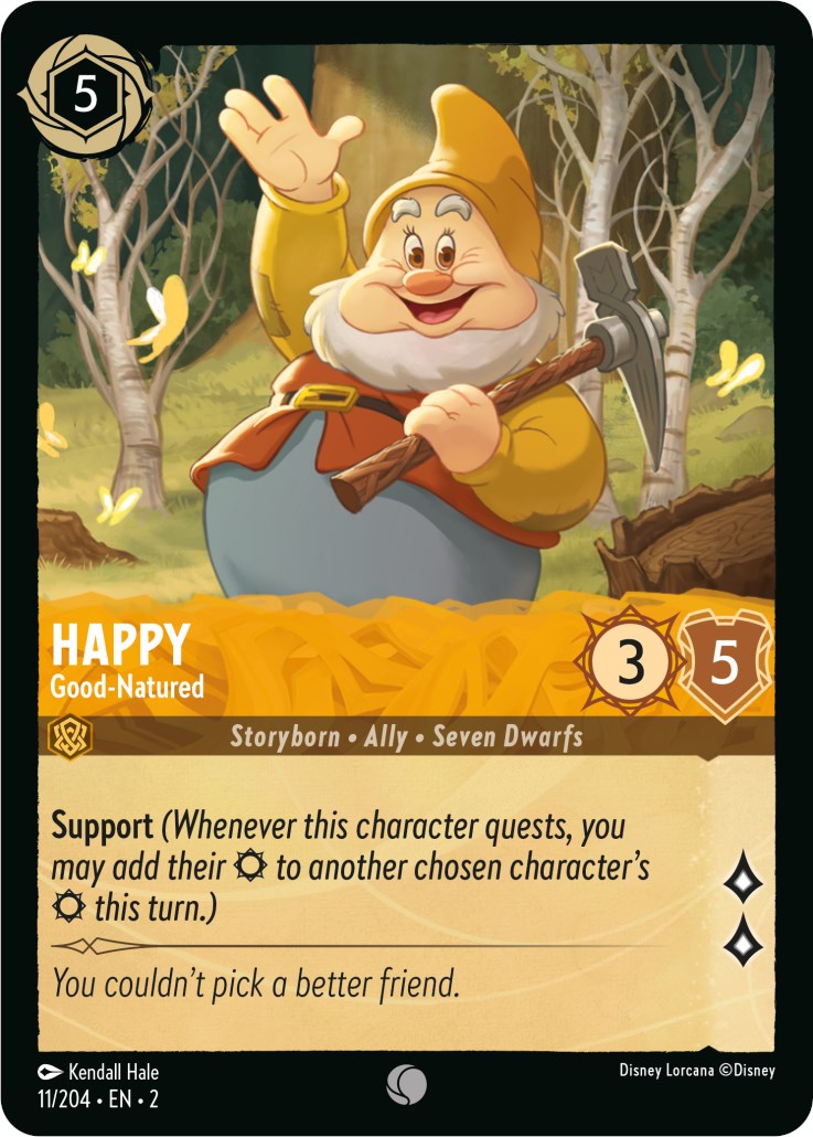 Happy - Good-Natured (11/204) [Rise of the Floodborn] | Fandemonia Ltd