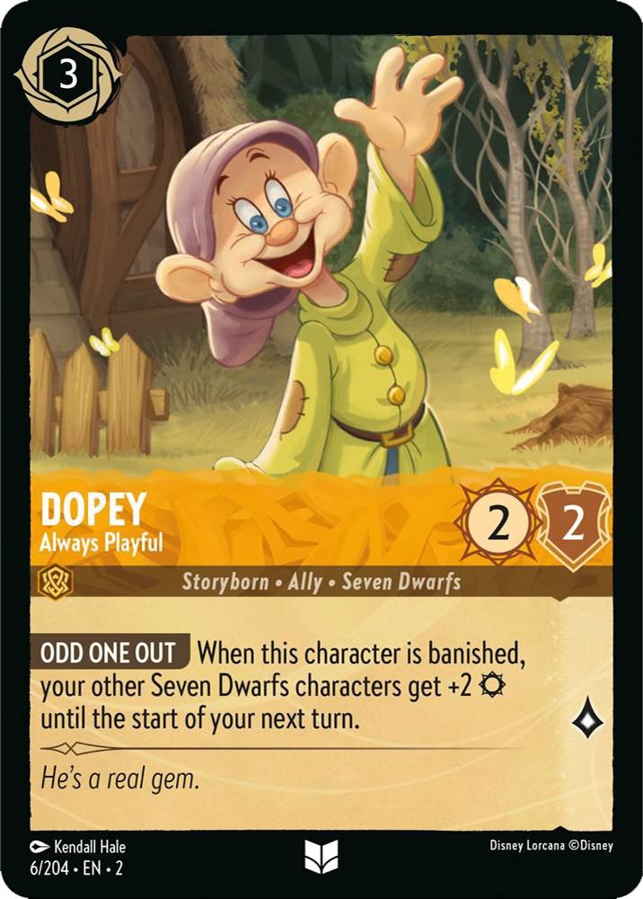 Dopey - Always Playful (6/204) [Rise of the Floodborn] | Fandemonia Ltd