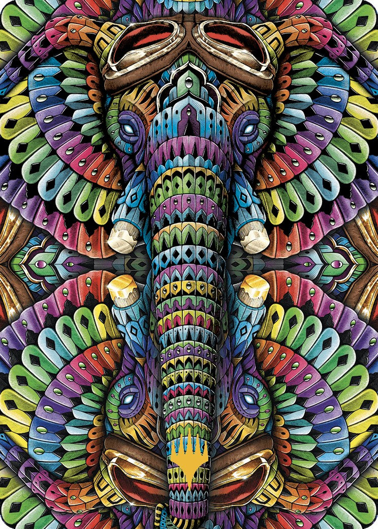 Quintorius Kand Art Card (51/81) (Gold-Stamped Planeswalker Symbol) [The Lost Caverns of Ixalan Art Series] | Fandemonia Ltd