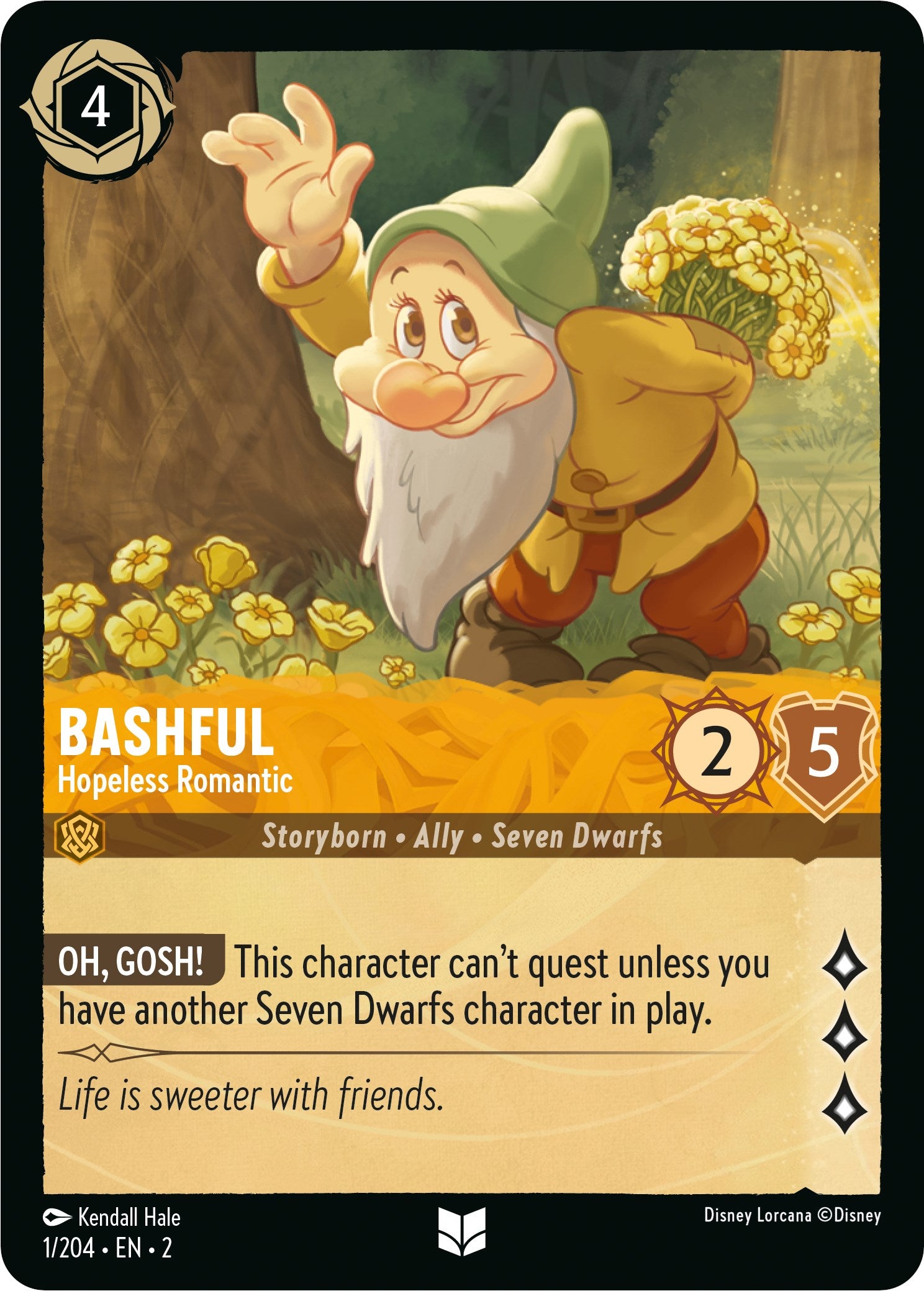 Bashful - Hopeless Romantic (1/204) [Rise of the Floodborn] | Fandemonia Ltd