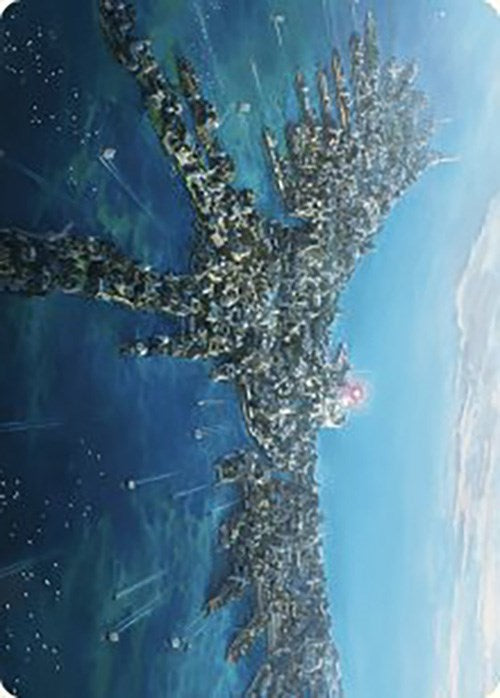 Restless Anchorage Art Card [The Lost Caverns of Ixalan Art Series] | Fandemonia Ltd