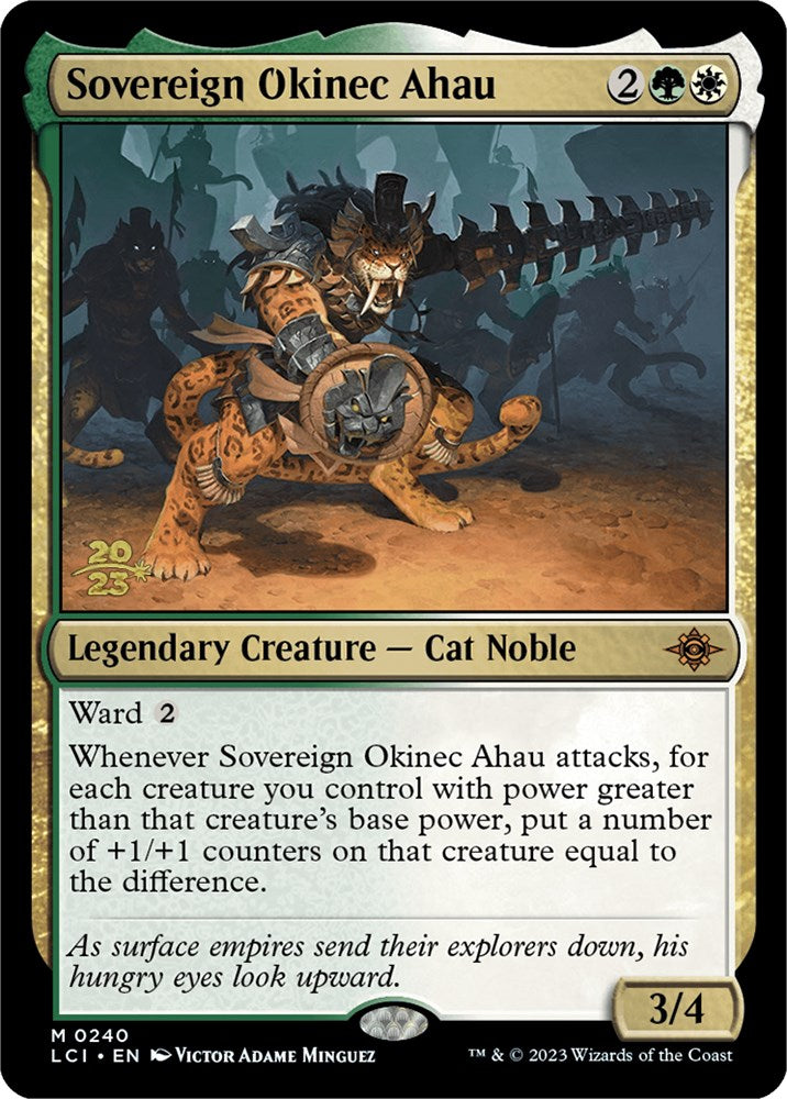 Sovereign Okinec Ahau [The Lost Caverns of Ixalan Prerelease Cards] | Fandemonia Ltd