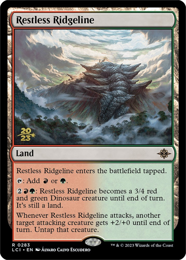 Restless Ridgeline [The Lost Caverns of Ixalan Prerelease Cards] | Fandemonia Ltd