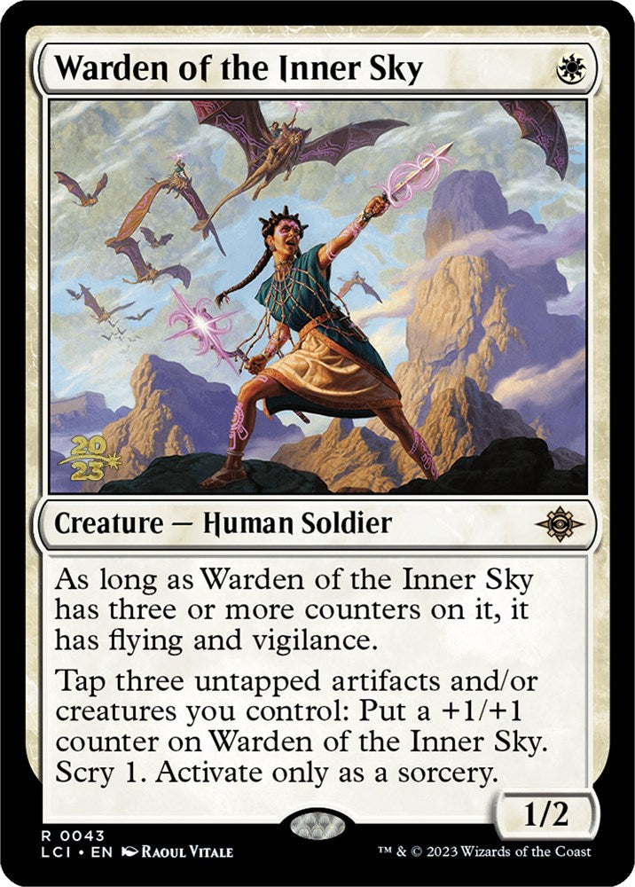 Warden of the Inner Sky [The Lost Caverns of Ixalan Prerelease Cards] | Fandemonia Ltd