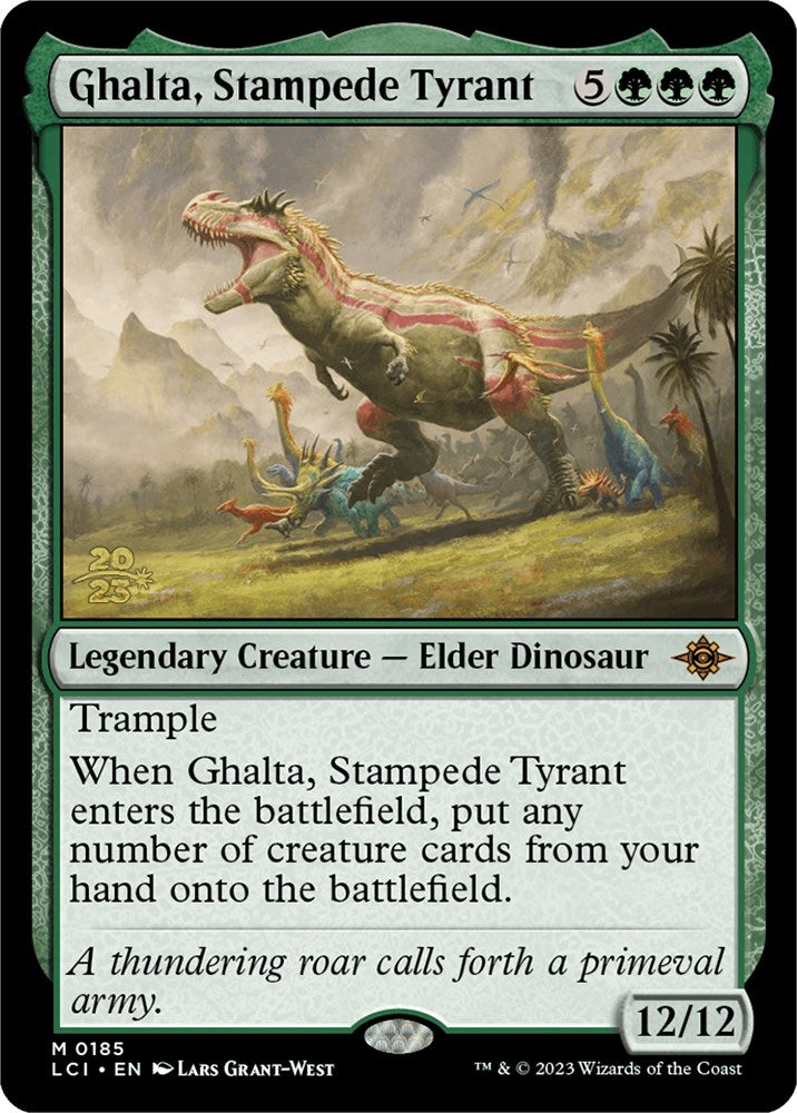 Ghalta, Stampede Tyrant [The Lost Caverns of Ixalan Prerelease Cards] | Fandemonia Ltd