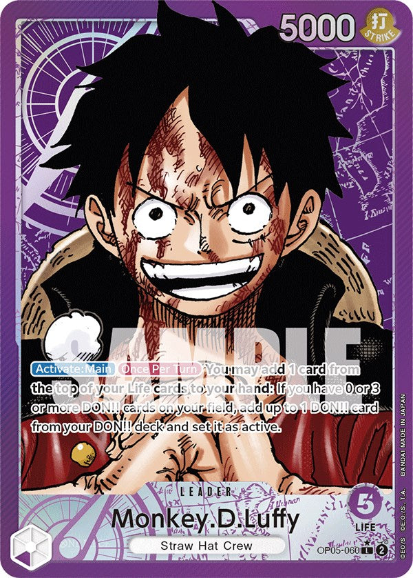Monkey.D.Luffy (Alternate Art) [Awakening of the New Era] | Fandemonia Ltd