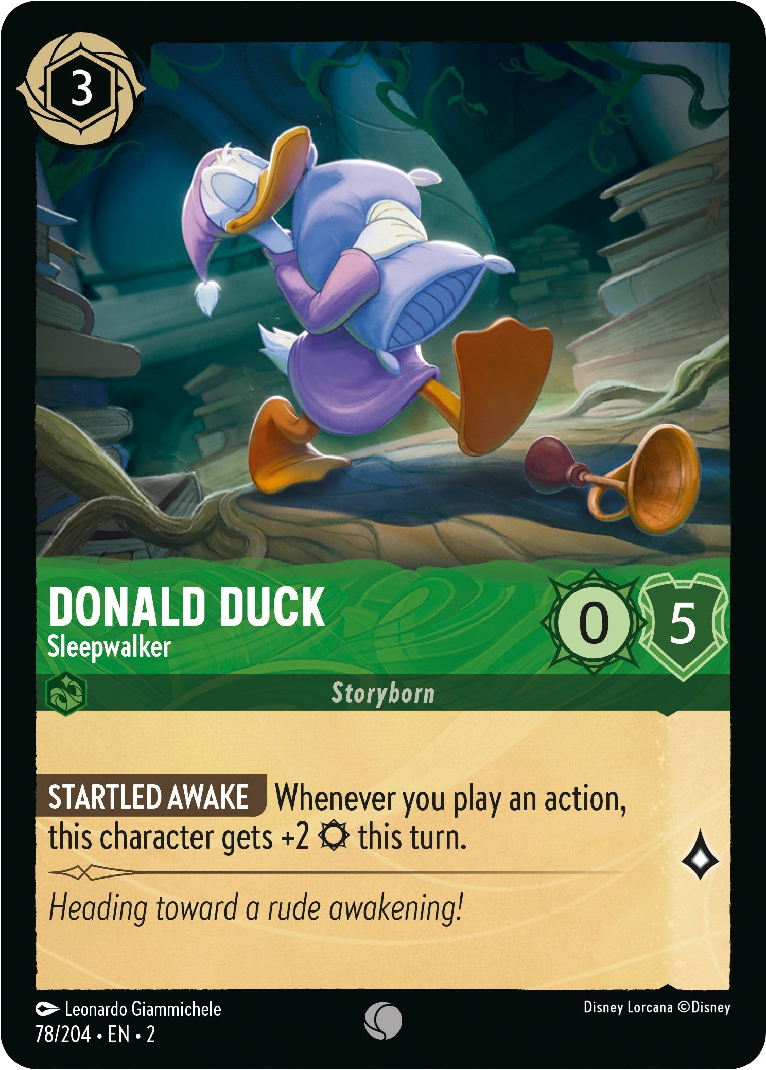 Donald Duck - Sleepwalker (78/204) [Rise of the Floodborn] | Fandemonia Ltd