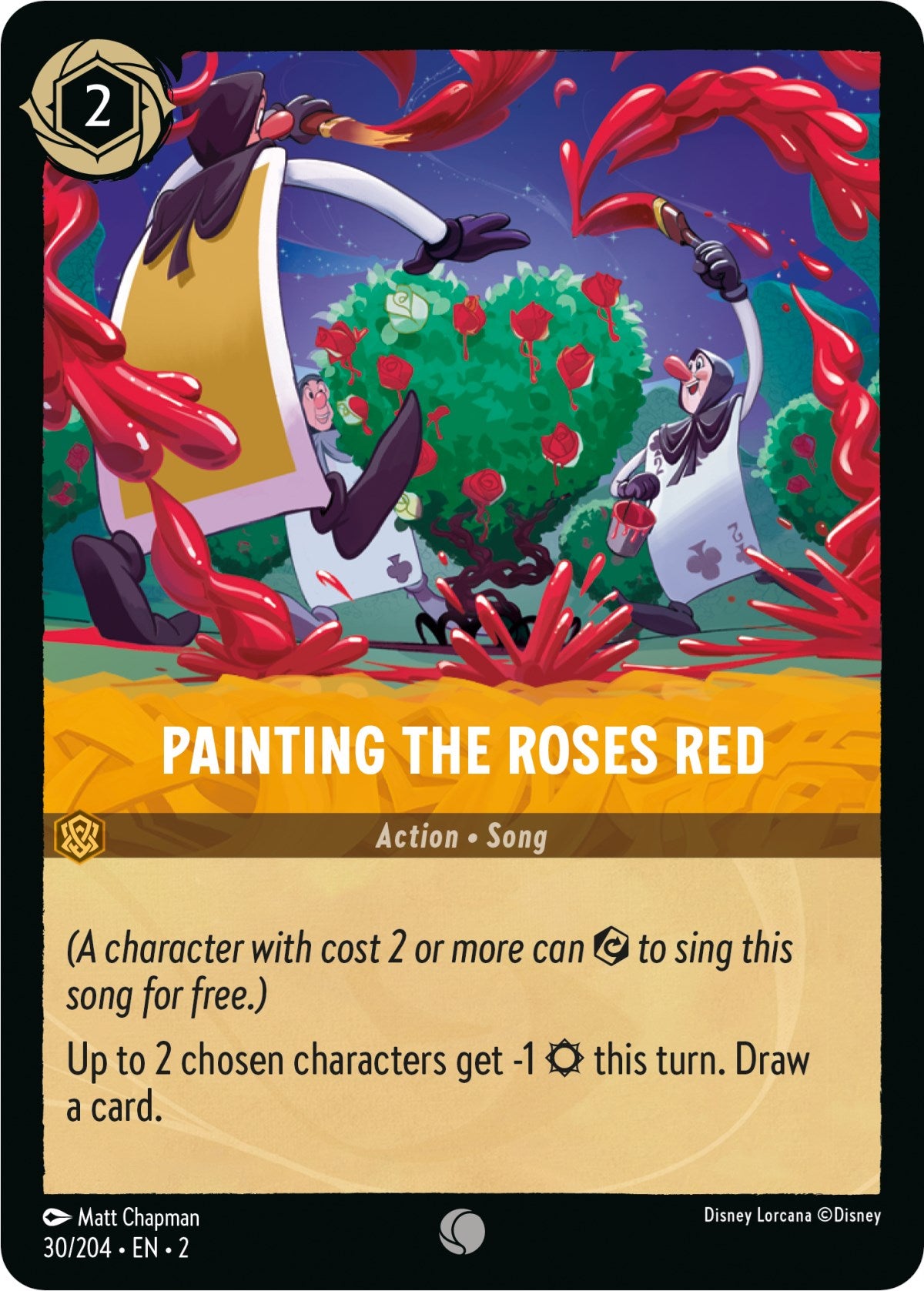Painting the Roses Red (30/204) [Rise of the Floodborn] | Fandemonia Ltd