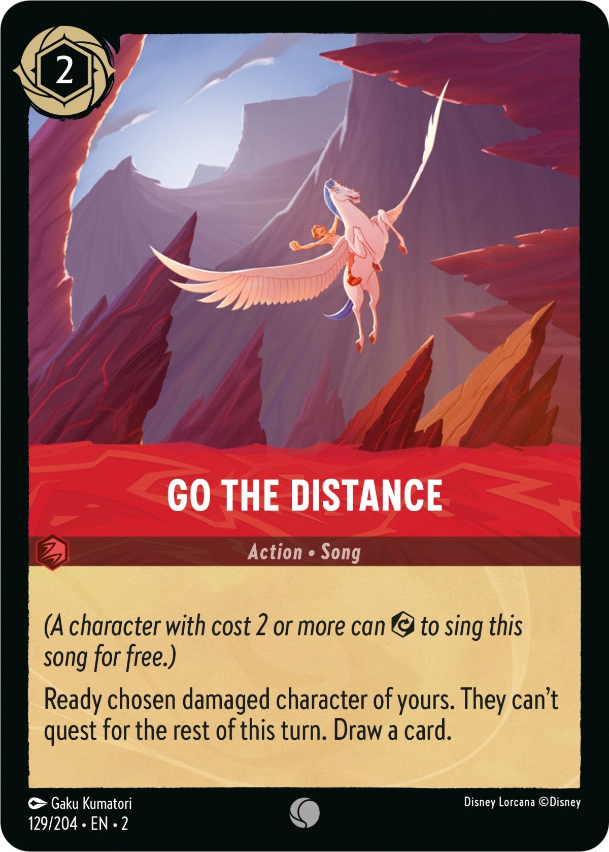 Go the Distance (129/204) [Rise of the Floodborn] | Fandemonia Ltd