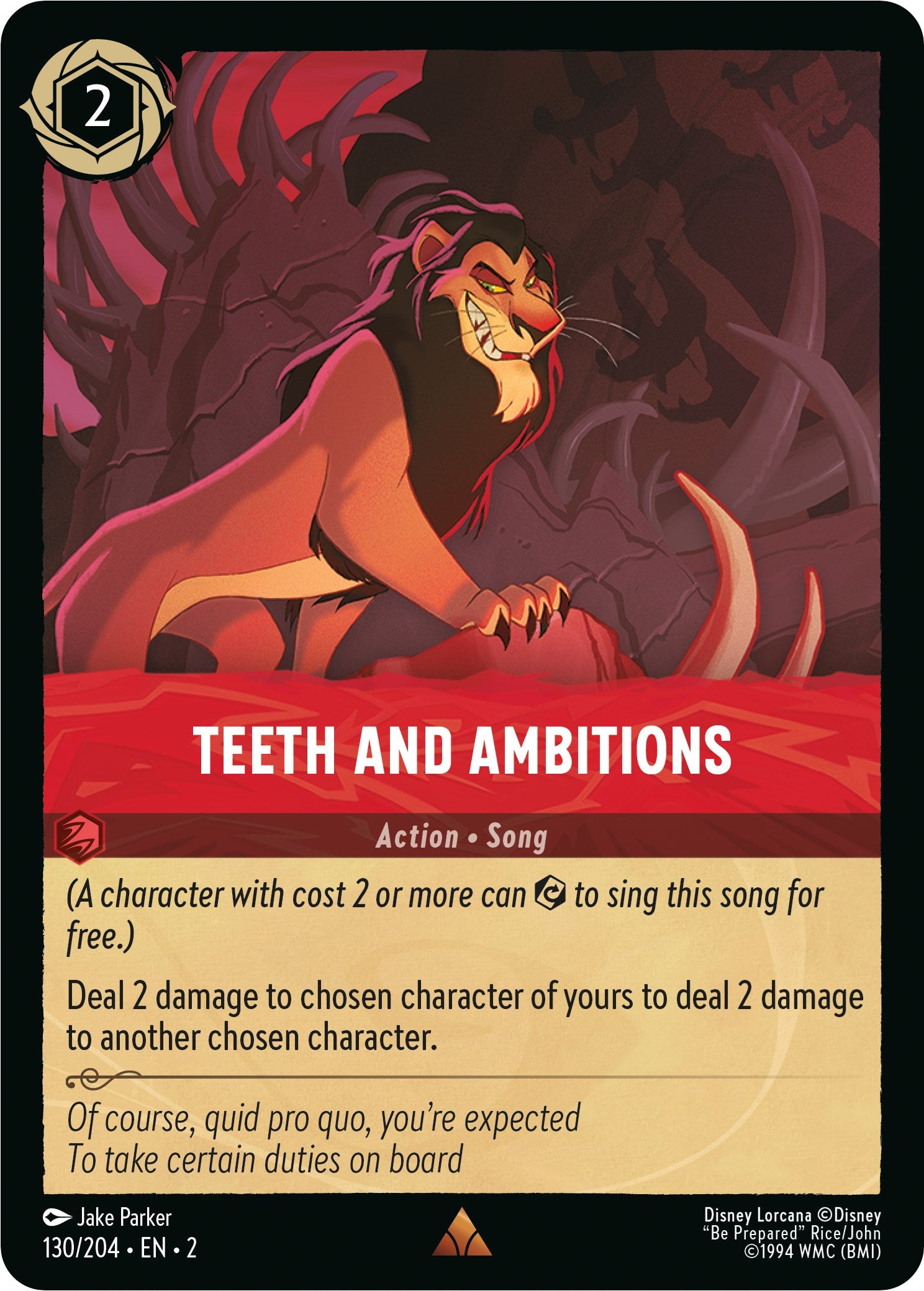 Teeth and Ambitions (130/204) [Rise of the Floodborn] | Fandemonia Ltd