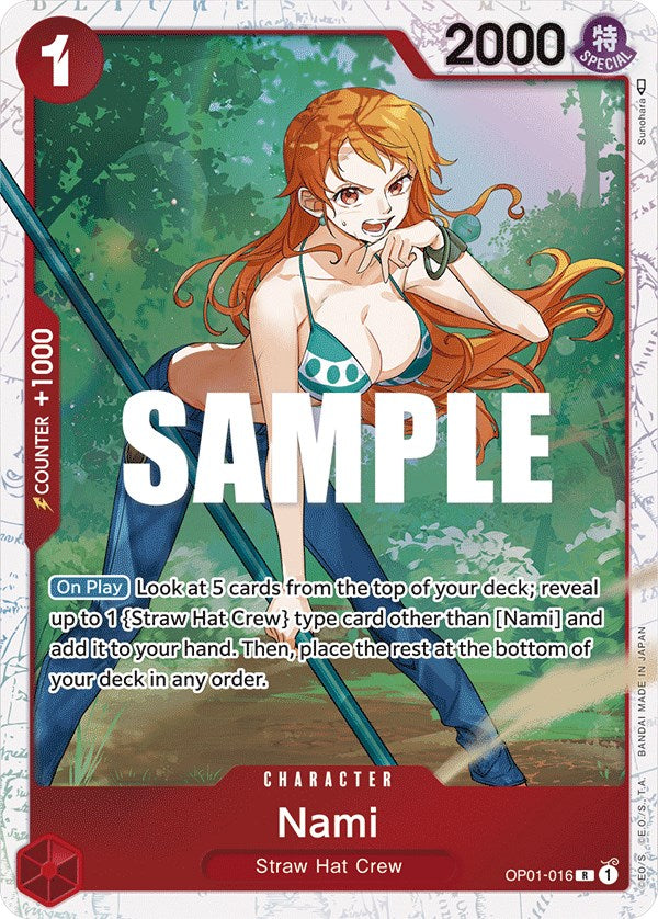 Nami (OP01-016) (Ultra Deck: The Three Captains) [One Piece Promotion Cards] | Fandemonia Ltd