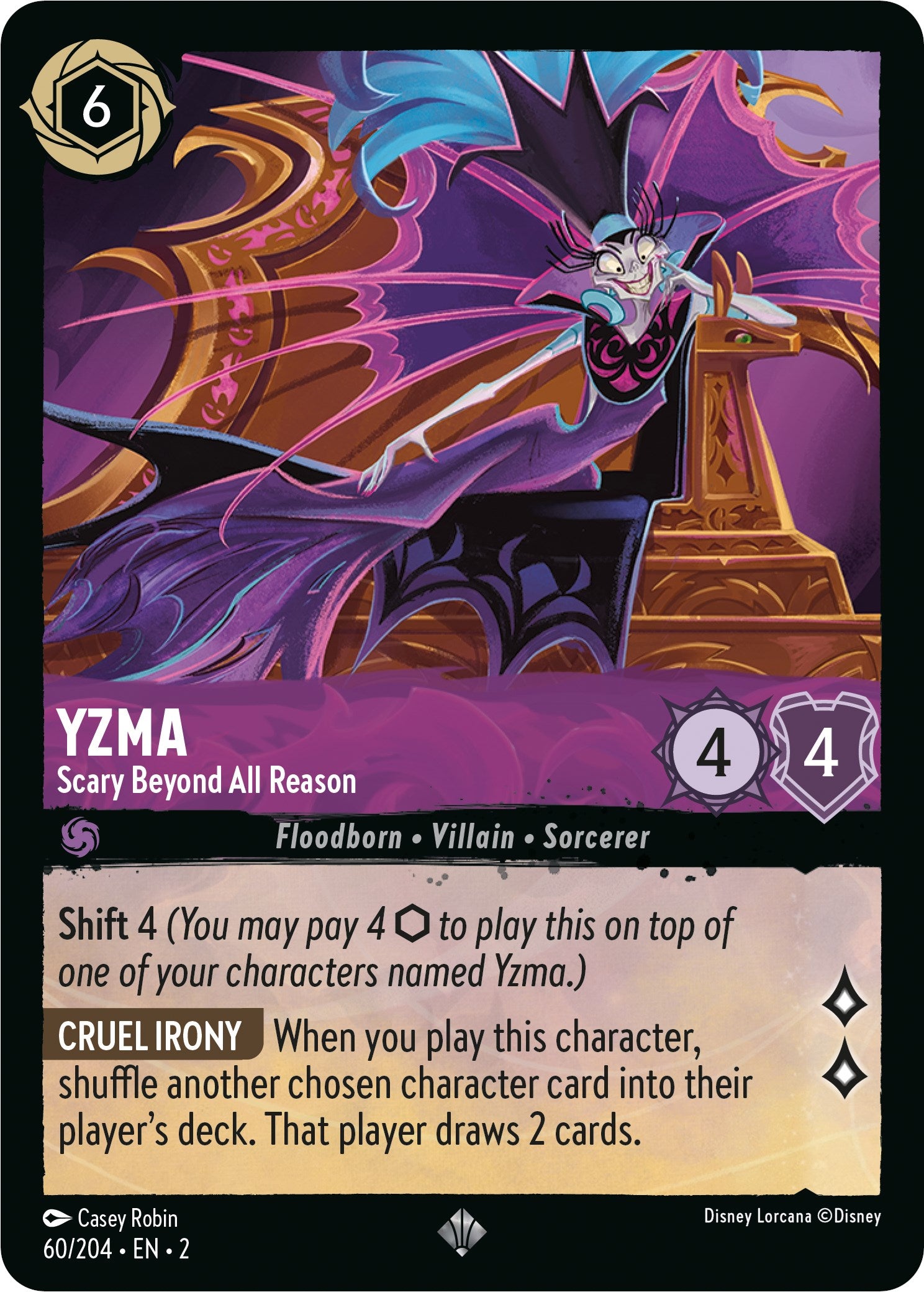 Yzma - Scary Beyond All Reason (60/204) [Rise of the Floodborn] | Fandemonia Ltd