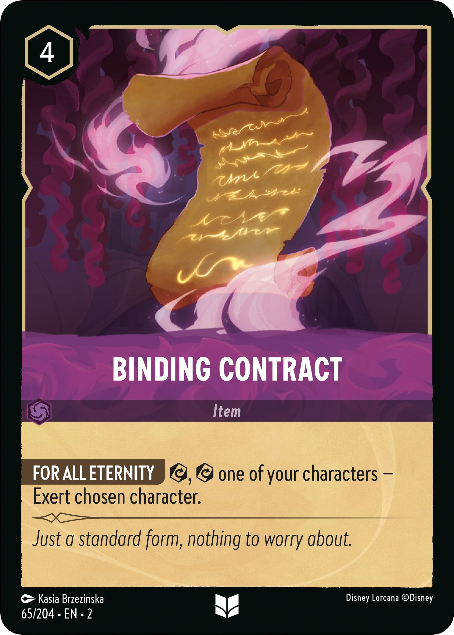 Binding Contract (65/204) [Rise of the Floodborn] | Fandemonia Ltd