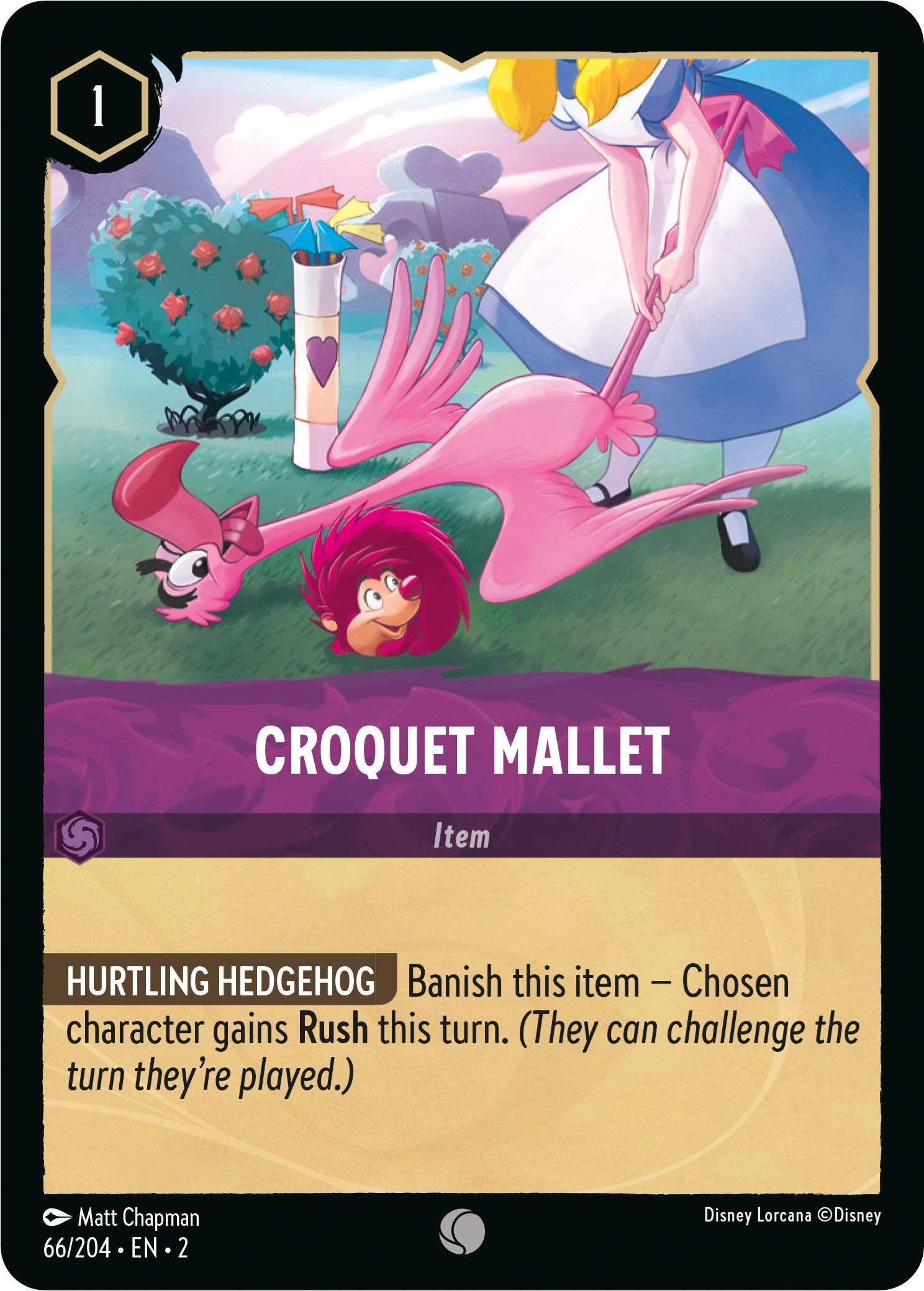 Croquet Mallet (66/204) [Rise of the Floodborn] | Fandemonia Ltd