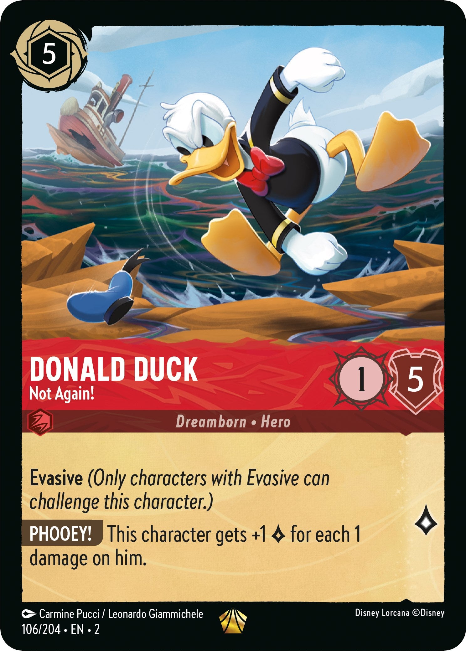 Donald Duck - Not Again! (106/204) [Rise of the Floodborn] | Fandemonia Ltd