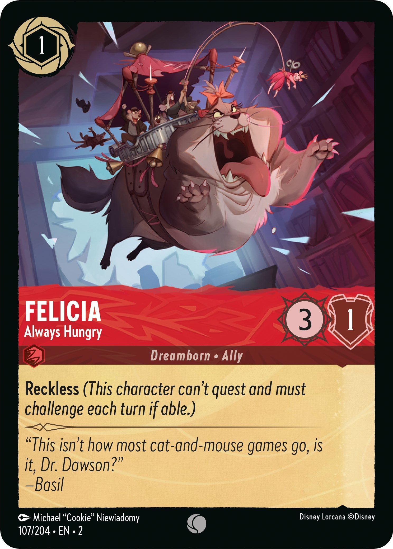 Felicia - Always Hungry (107/204) [Rise of the Floodborn] | Fandemonia Ltd
