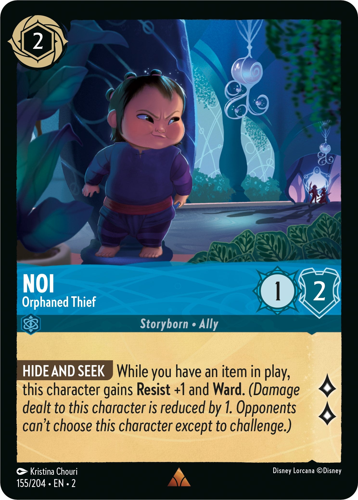 Noi - Orphaned Thief (155/204) [Rise of the Floodborn] | Fandemonia Ltd
