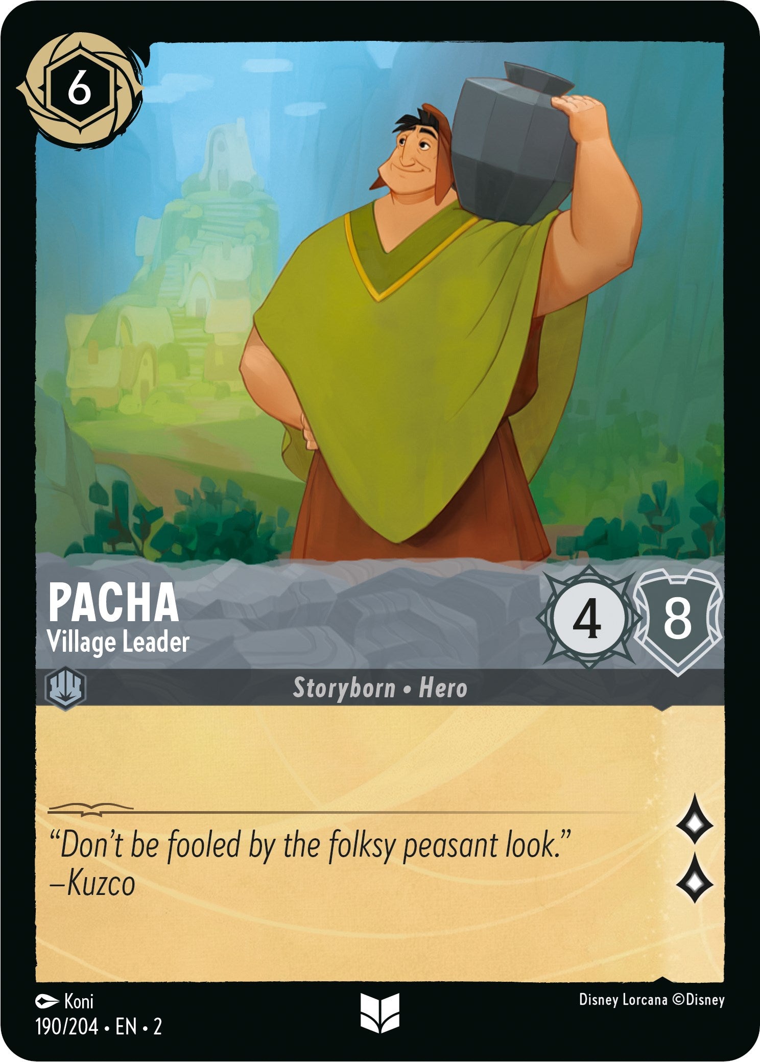 Pacha - Village Leader (190/204) [Rise of the Floodborn] | Fandemonia Ltd