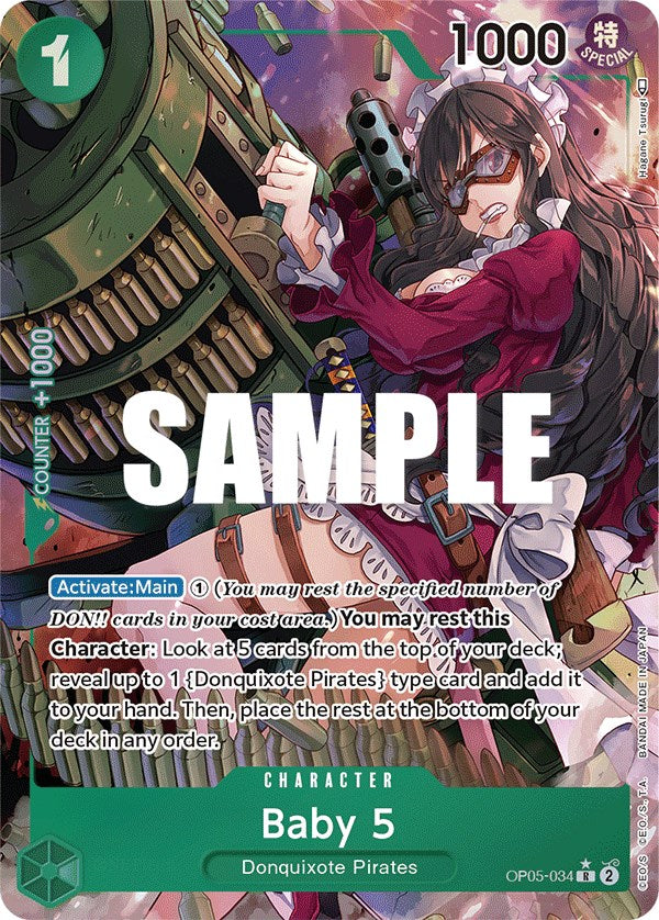 Baby 5 (Alternate Art) [Awakening of the New Era] | Fandemonia Ltd