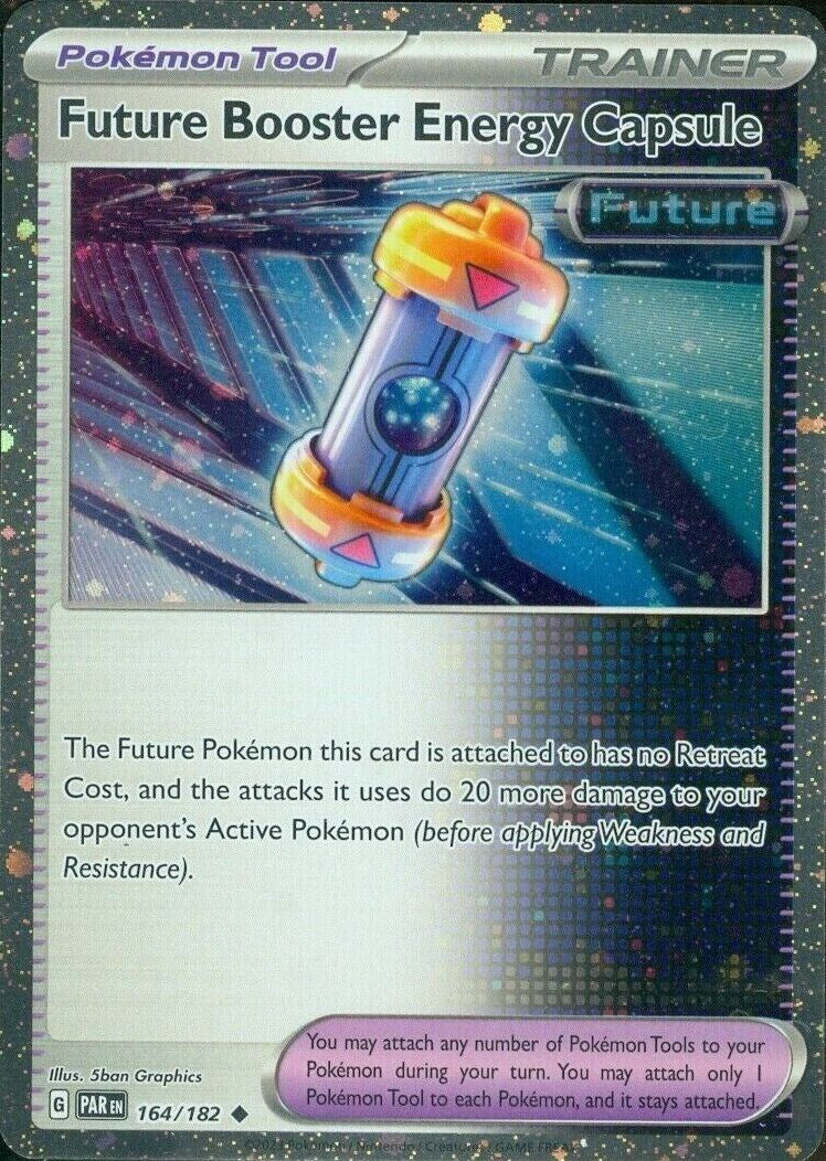 Future Booster Energy Capsule (164/182) (Cosmos Holo) [Scarlet & Violet: Paradox Rift] | Fandemonia Ltd