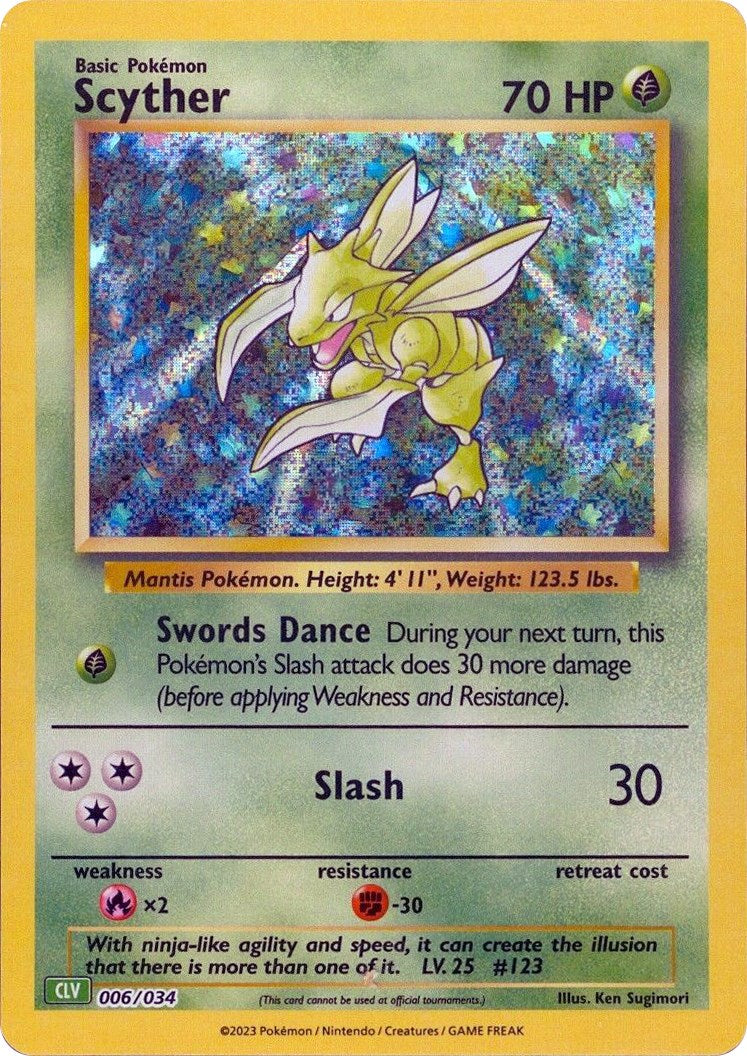 Scyther [Trading Card Game Classic] | Fandemonia Ltd